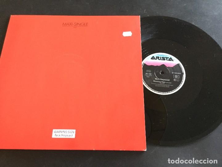 Discos de vinilo: Nick Heyward &lrm;&ndash; Warning Sign - 12&rdquo; germany - Foto 1