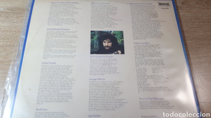 Discos de vinilo: CAT STEVENS TEA FOR THE TILLERMAN - Foto 2