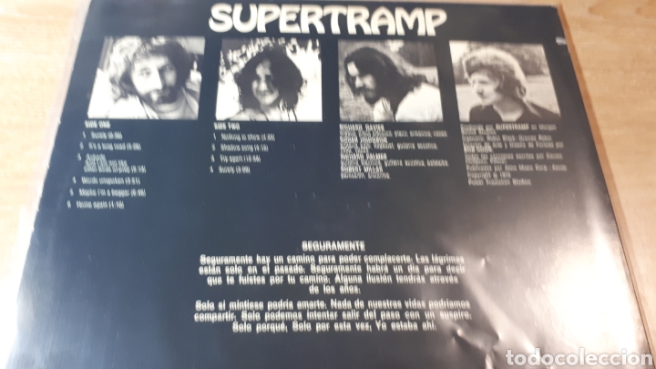 Discos de vinilo: SUPERTRAMP. ........... - Foto 2
