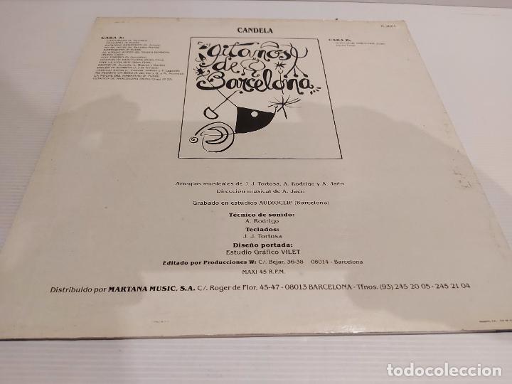 Discos de vinilo: CANDELA / GITANOS DE BARCELONA / MAXI SG - MARTANA-1989 / MBC. ***/*** - Foto 3 - 229394160