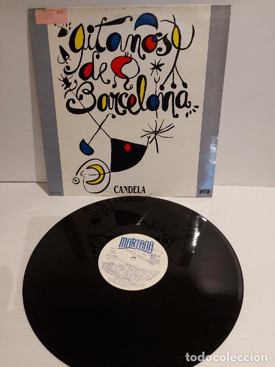 CANDELA / GITANOS DE BARCELONA / MAXI SG - MARTANA-1989 / MBC. ***/*** (Música - Discos de Vinilo - Maxi Singles - Flamenco, Canción española y Cuplé)