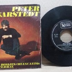 Discos de vinilo: PETER SARSTEDT / A DONDE TE DIRIGES (MI ENCANTO) / 7 INCH