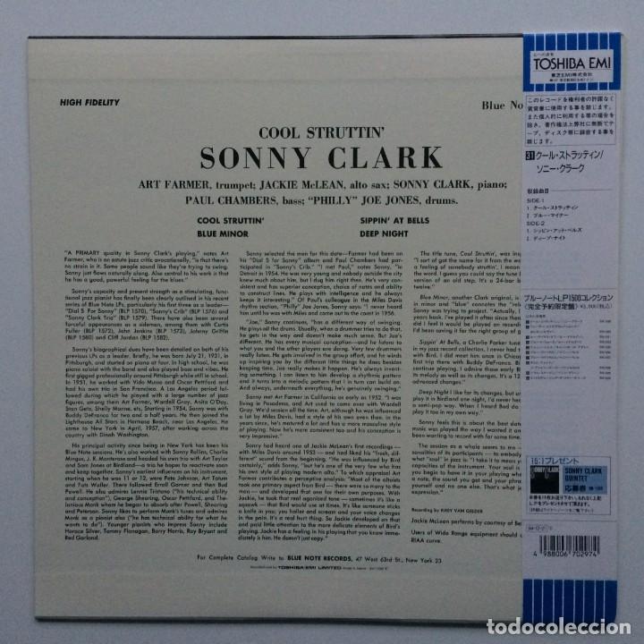 Discos de vinilo: Sonny Clark &lrm;&ndash; Cool Struttin Japan,1994 BLUE NOTE* - Foto 2