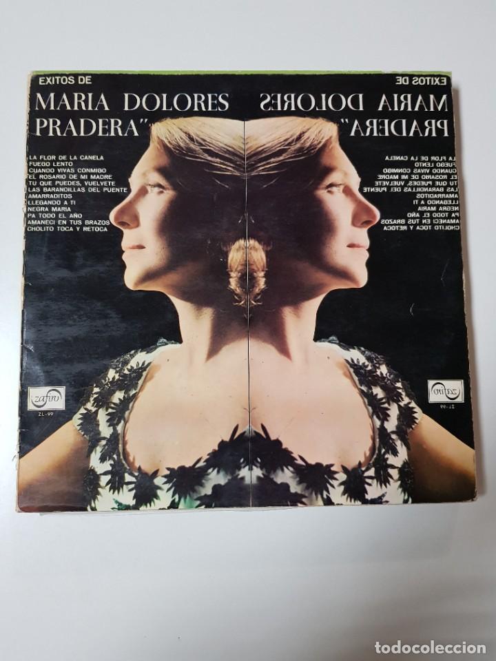 Discos de vinilo: DISCO DE VINILO. EXITOS DE MARIA DOLORES PRADERA. LP. 1967
