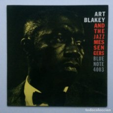 Discos de vinilo: ART BLAKEY AND THE JAZZ MESSENGERS ‎– MOANIN' JAPAN,1992 BLUE NOTE