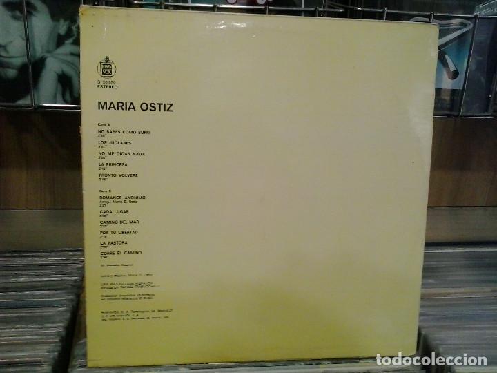 Discos de vinilo: LMV - Maria Ostiz. Hispavox 1978, ref. S 20.050 - LP - Foto 2