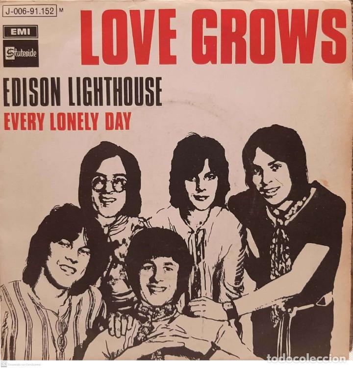 Discos de vinilo: Edison Lighthouse &lrm;&ndash; Love Grows - Foto 1