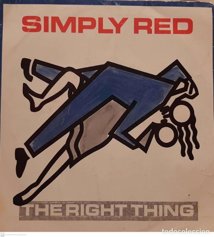 Discos de vinilo: Simply Red &lrm;&ndash; The Right Thing - Foto 1