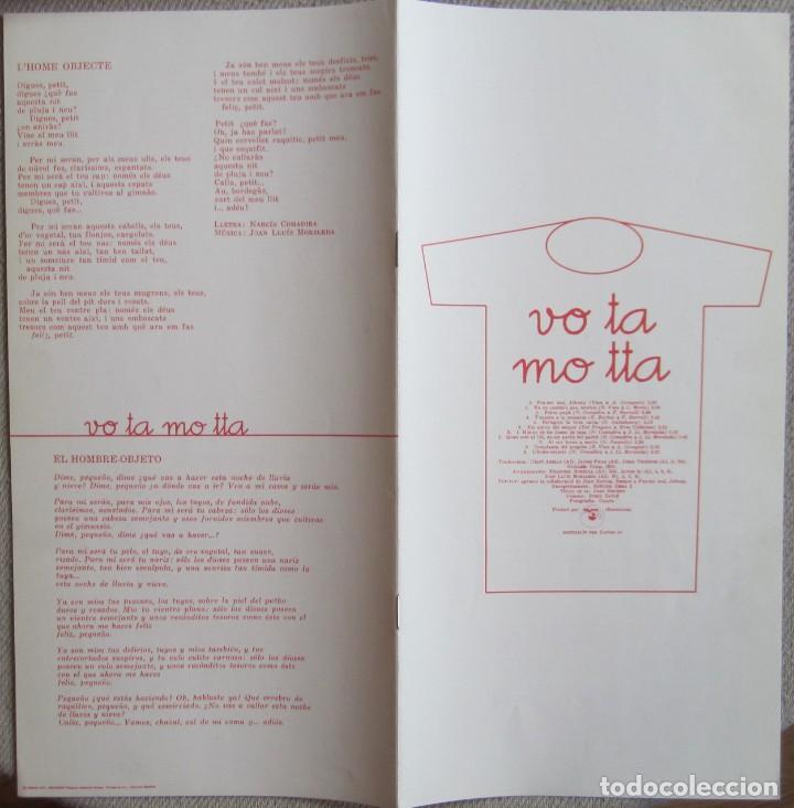 Discos de vinilo: GUILLERMINA MOTTA: VO TA MO TTA - Foto 4