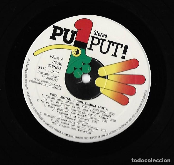 Discos de vinilo: GUILLERMINA MOTTA: VO TA MO TTA - Foto 5