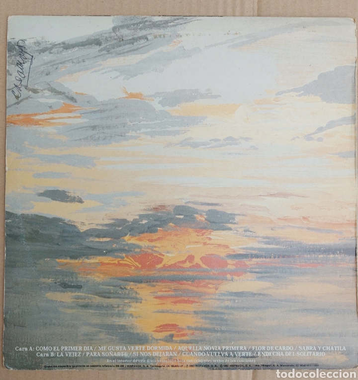Discos de vinilo: Lp Alberto Cortez - Como el primer d&iacute;a - Foto 2