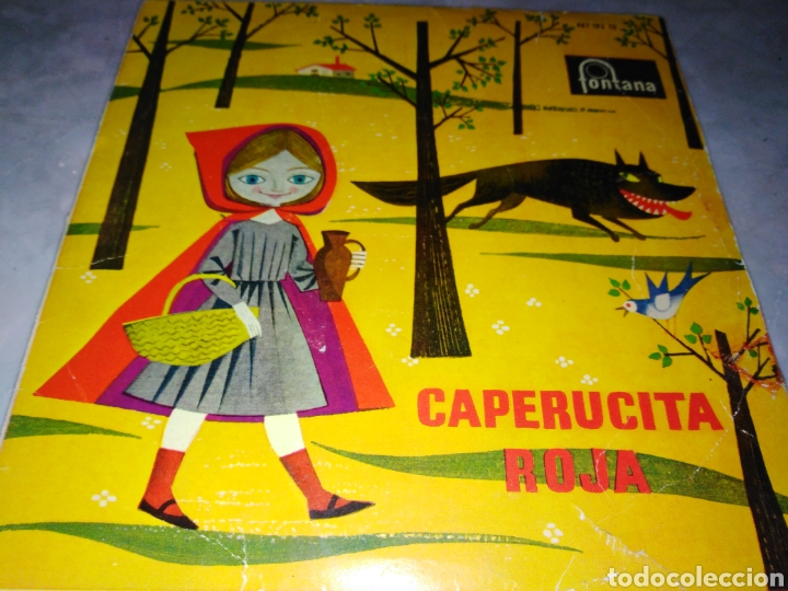 Discos de vinilo: CAPERUCITA ROJA-ORIGINAL A&Ntilde;O 60 - Foto 1