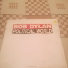 Discos de vinilo: BOB DYLAN.POLITICAL WORLD.RING THEM BELLS.SILVIO.ALL ALONG THE WATCHTOWER.EP.12”.CBS 655643 6.1990.