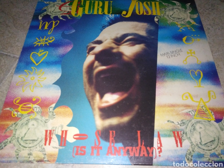 Discos de vinilo: GURU JOSH-WHOSE LAW-ORIGINAL ESPA&Ntilde;OL - Foto 1