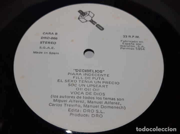 Discos de vinilo: DECIBELIOS -CALDO DE POLLO- (1984) LP DISCO VINILO - Foto 2