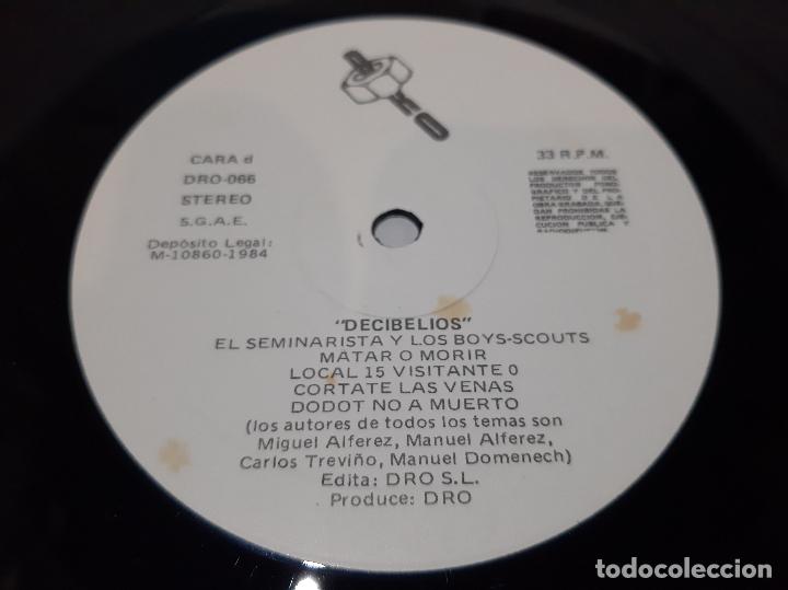 Discos de vinilo: DECIBELIOS -CALDO DE POLLO- (1984) LP DISCO VINILO - Foto 3