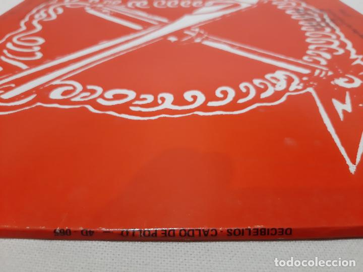 Discos de vinilo: DECIBELIOS -CALDO DE POLLO- (1984) LP DISCO VINILO - Foto 5