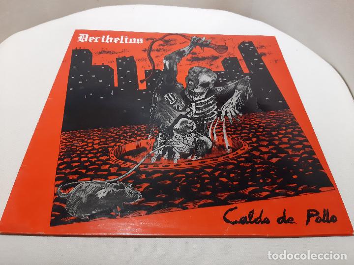 Discos de vinilo: DECIBELIOS -CALDO DE POLLO- (1984) LP DISCO VINILO - Foto 1