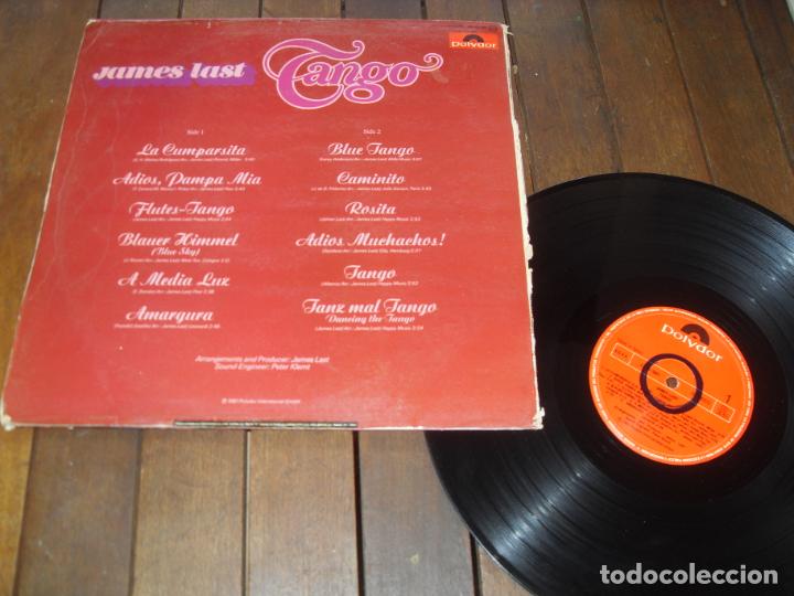 Discos de vinilo: JAMES LAST LP. TANGO. MADE IN SPAIN. 1981. - Foto 2