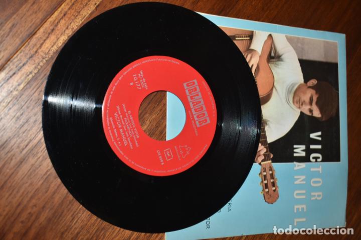 Discos de vinilo: DISCO VINILO SINGLE VICTOR MANUEL - Foto 3