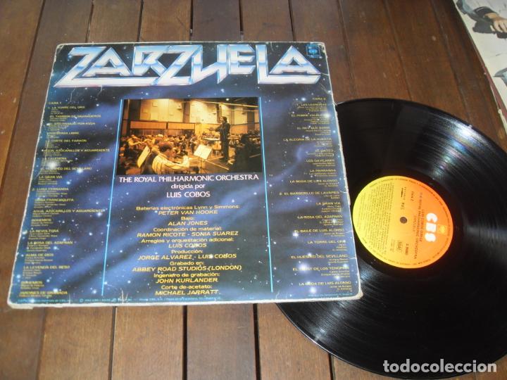 Discos de vinilo: LUIS COBOS LP. ZARZUELA MADE IN SPAIN. 1982 - Foto 2