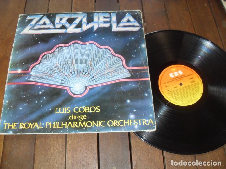 Discos de vinilo: LUIS COBOS LP. ZARZUELA MADE IN SPAIN. 1982 - Foto 1