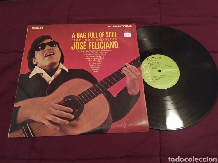 Discos de vinil: VINILO Jose Feliciano , a bag full of soul. 1965.