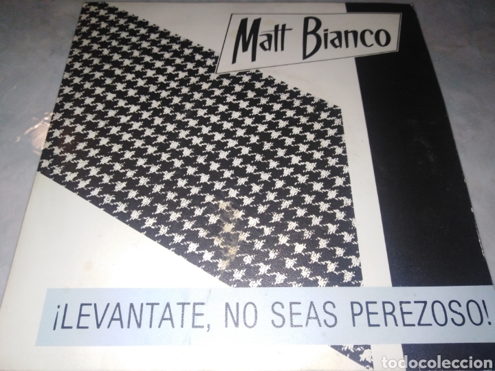Discos de vinilo: MATT BIANCO-LEV&Aacute;NTATE, NO SEAS PEREZOSO