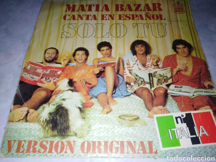 Disques de vinyle: MATIA BAZAR-CANTA EN ESPA&Ntilde;OL