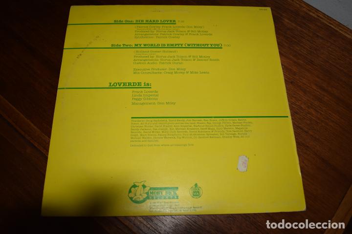 Discos de vinilo: DISCO VINILO LP MAXI SUPER SINGLE LOVERDE 1982 - Foto 2