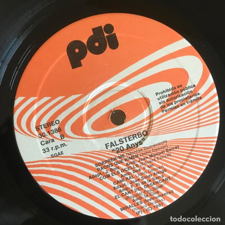 Discos de vinilo: Falsterbo &lrm;&ndash; Vint Anys - Foto 4