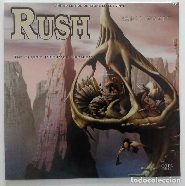 Discos de vinilo: LP RUSH - Radio Waves - Broadcast 1980 - Foto 1