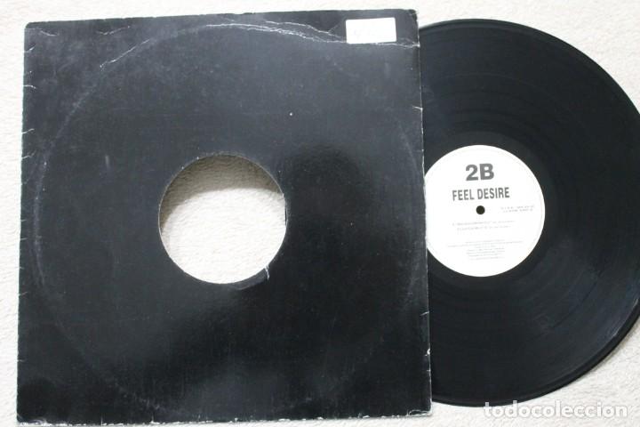 Discos de vinilo: FEEL DESIRE 2B MAXI SINGLE VINYL MADE IN ITAY 2000 - Foto 1