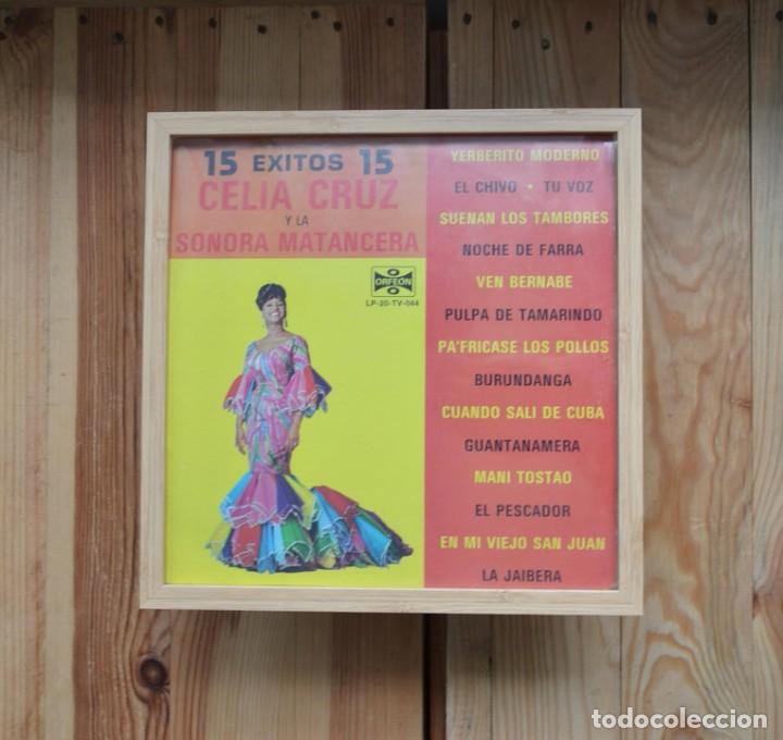 Discos de vinilo: Celia Cruz Y La Sonora Matancera &lrm;&ndash; 15 Exitos 15 LP - Foto 1