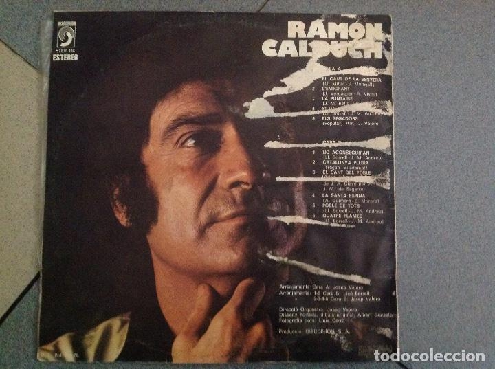 Discos de vinilo: Disco vinilo. Ram&oacute;n calduch. - Foto 1