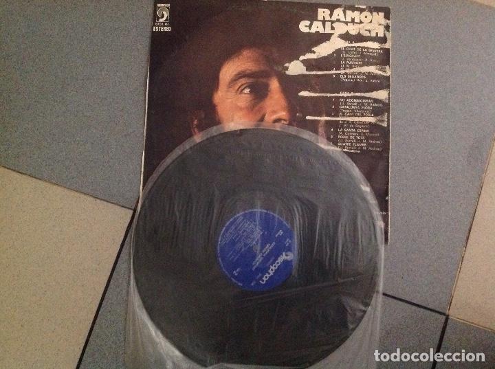 Discos de vinilo: Disco vinilo. Ram&oacute;n calduch. - Foto 2