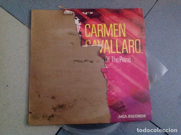 Discos de vinilo: Disco vinilo. Carmen cavallaro. - Foto 1
