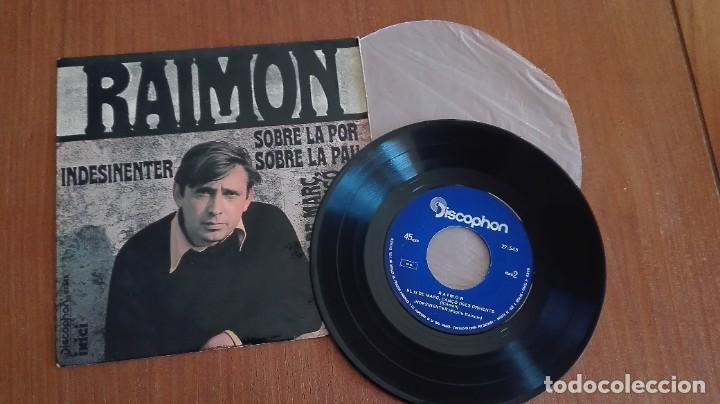 Discos de vinilo: Raimon EP Sobre la pau + 3 Discophon 1968 - Foto 1