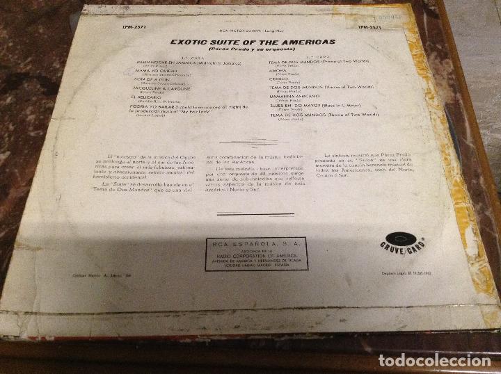 Discos de vinilo: PEREZ PRADO - ED. ESPA&Ntilde;OLA 1962 - Foto 2