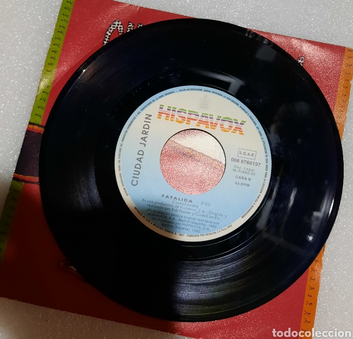 Discos de vinilo: Ciudad Jard&iacute;n - fatalida - Foto 2