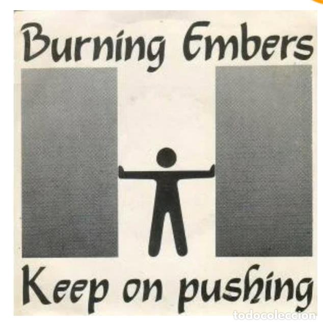 Discos de vinilo: Burning Embers &lrm;&ndash; Keep On Pushing - 1987 -Ireland - Foto 1