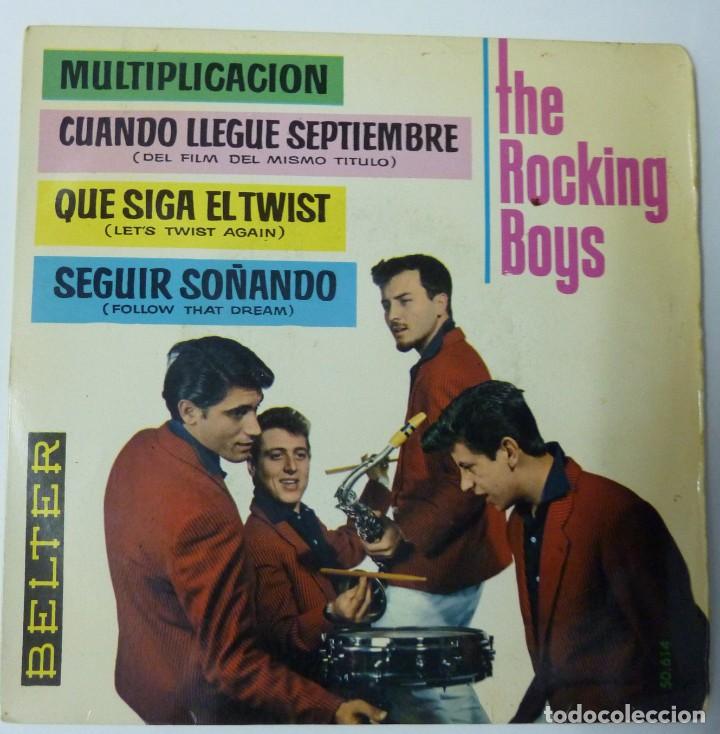 Vinyl records: THE ROCKING BOYS // MULTIPLICATION+3 // 1962 // EP