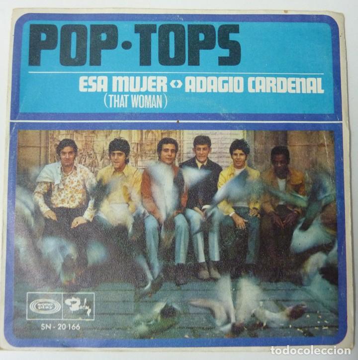 Discos de vinilo: POP-TOPS // ESA MUJER // 1968 // SINGLE - Foto 1