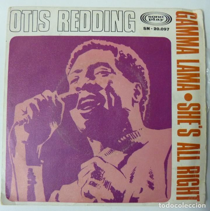 Discos de vinilo: OTIS REDDING // GAMMA LAMA // 1968 // SINGLE - Foto 1