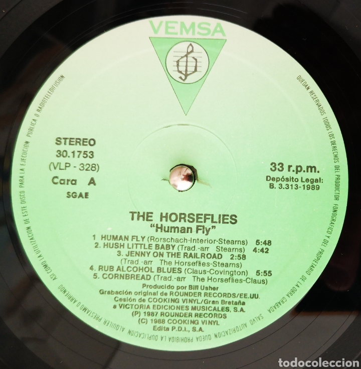 Discos de vinilo: THE HORSEFLIES - HUMAN FLY - Foto 2