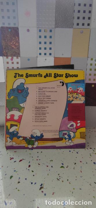 Discos de vinilo: Lp de los pitufos - Foto 2