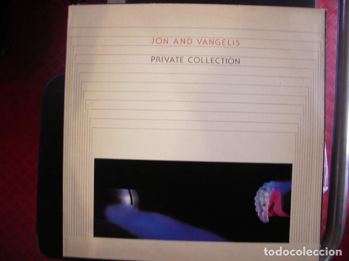 Discos de vinilo: JON AND VANGELIS- PRIVATE COLLECTION.. LP. - Foto 1