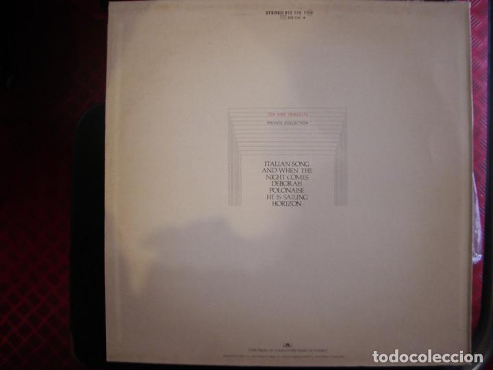 Discos de vinilo: JON AND VANGELIS- PRIVATE COLLECTION.. LP. - Foto 2