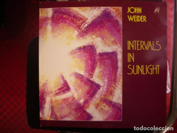 Discos de vinilo: JOHN WEIDER- INTERVALS IN SUNLIGHT. LP. - Foto 1