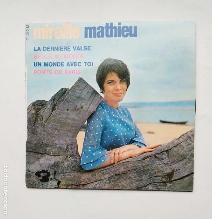 Discos de vinilo: MIREILLE MATHIEU. - La Derni&egrave;re Valse + 3. EP - Foto 1